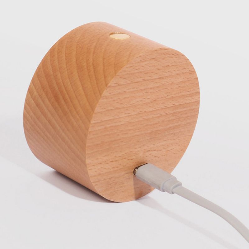 Wooden Wall Sconce Lighting Modern Style Wall Lamp for Bedroom