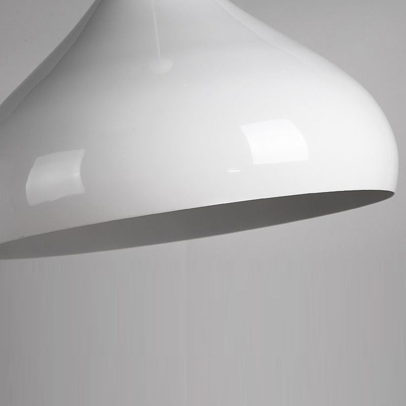 Metal Hanging Light Nordic Style Macron Color Pendant Light Conical Shape Hanging Light for Kitchen