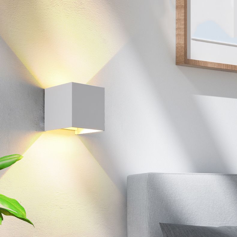 Multi Light Wall Sconce Modern Style Metal Wall Lighting for Living Room