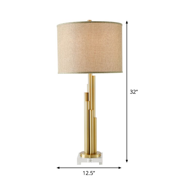 1 Glühbirnen Esszimmer Aufgabe Lampe Modernismus Flaxen Lesen Buch Licht mit Drum Stoffton