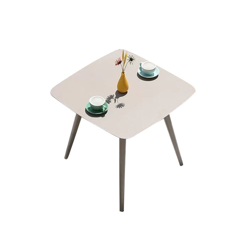 Bohemian Style Dining Table Set 1/3/5/7 Piece Wood and Metal Dining Set for Patio