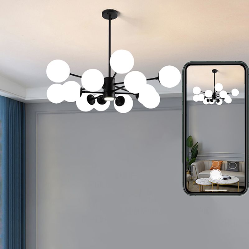 Modern licht luxe eenvoudige stijl led hangsel kroonluchter licht voor woonkamer eetkamer slaapkamer