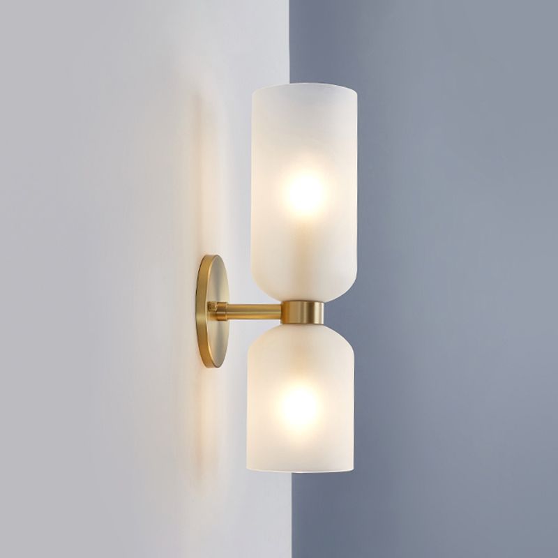 Moderne Stil schattierter Leuchten Leuchten Glas Schlafzimmer Wandbeleuchtung für Schlafzimmer