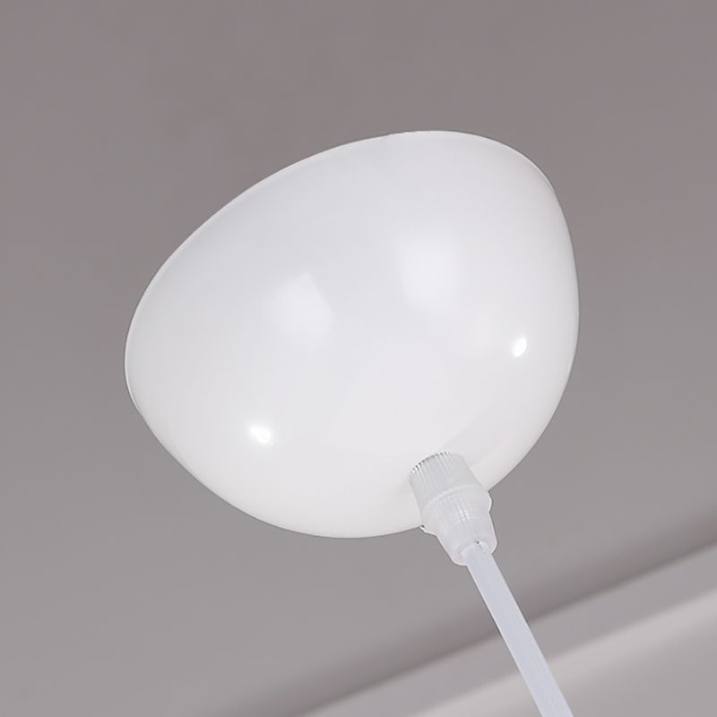 Lumo a pendente a pendente di piuma a LED a LED a LED moderna moderna per camera da letto