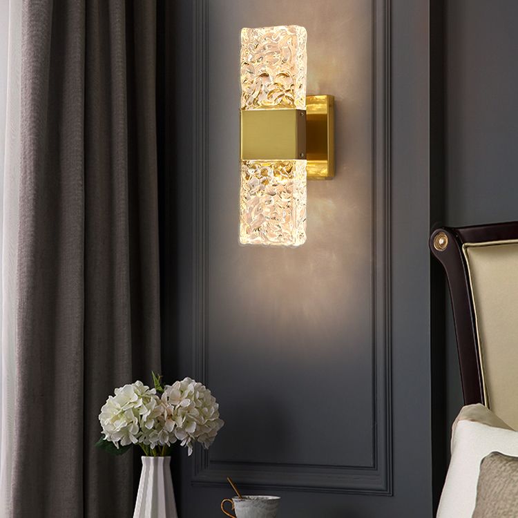Semplicità lampada a parete a forma di mattone a forma di mattone