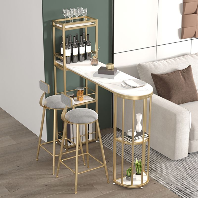 Industrial Counter and Bar Stool Armless Counter Height Stools