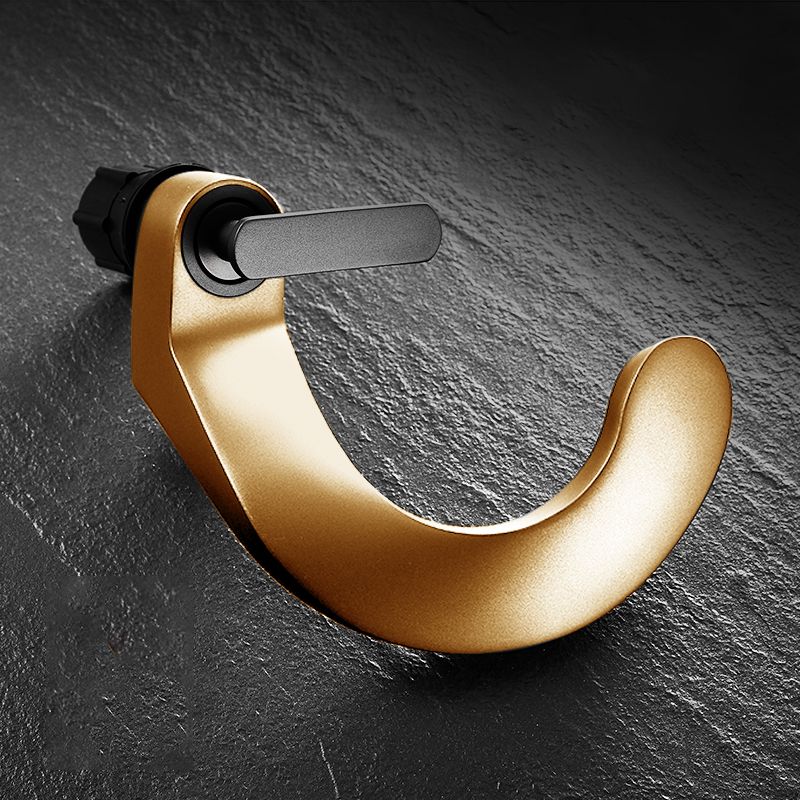 Modern Style Faucet Bathroom Lever Handle Brass Washroom Faucet