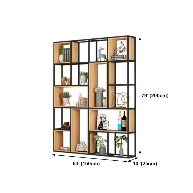 Libreria aperta etagere libreria in stile moderno con ripiani