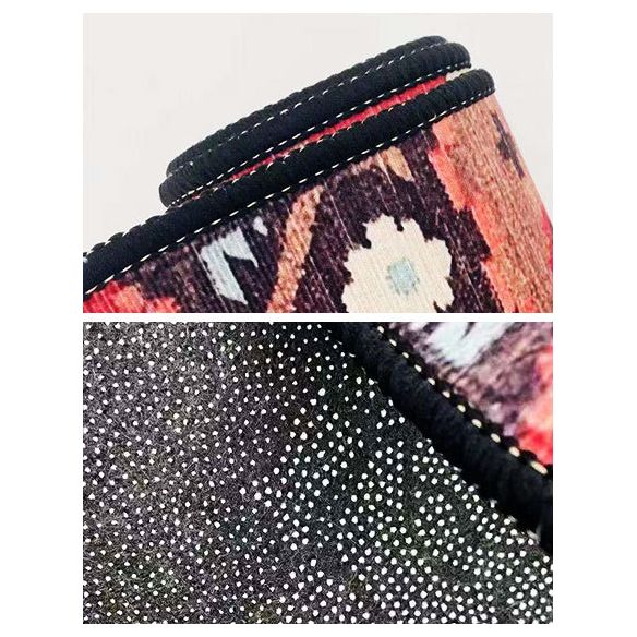Elegante multicolor boho-chic tapijt polyester tribale patroon indoor tapijt vlek resistent tapijt voor woningdecoratie