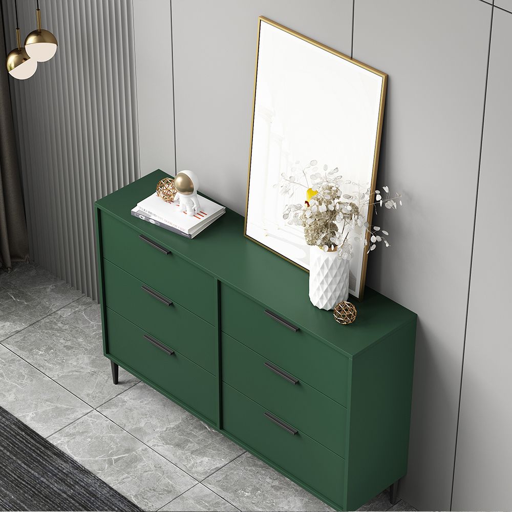 Contemporary Wood Dresser Bedroom Storage Chest Dresser with Drawer