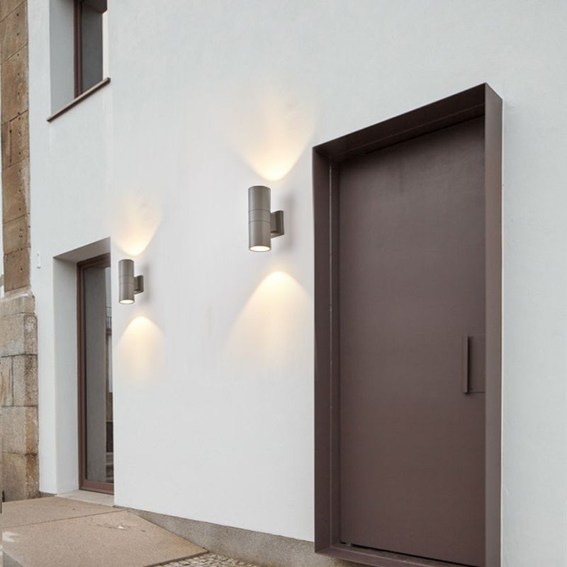 Cilinder SCONCE LICHTEN HEEFTE HODEPASTREPORAIRE STYLE METAL WALL Monteerde lichten