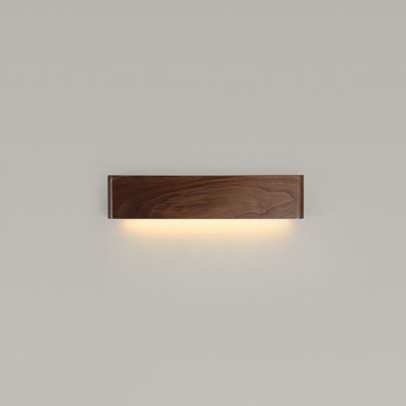 Modern Metal Wall Sconce Linear Shape Wall Light with PC Shade for Bedroom