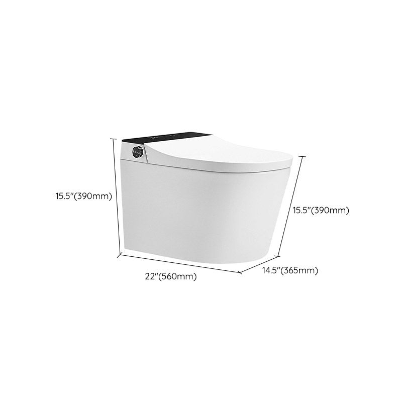 Wall Mount All-In-One Toilet Bowl ABS Contemporary Urine Toilet