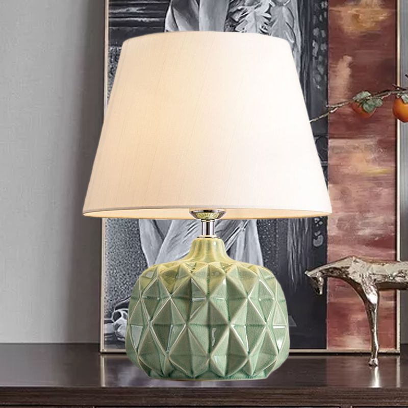 Trellis Keramikglas -Form Night Lamp