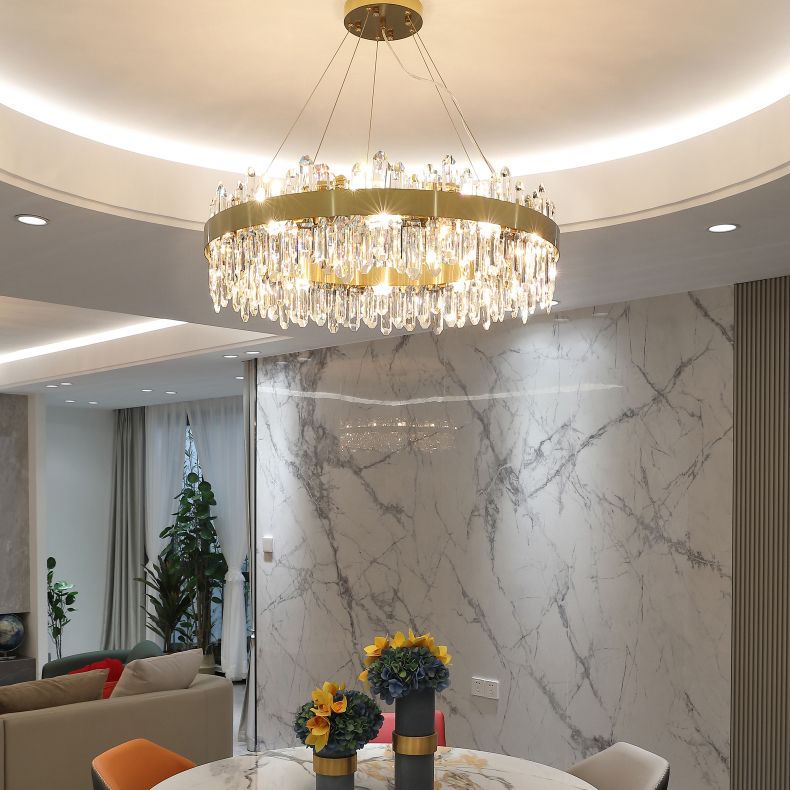 Modern Chandeliers For Foyer Circular Chandelier Pendant Lighting Fixtures