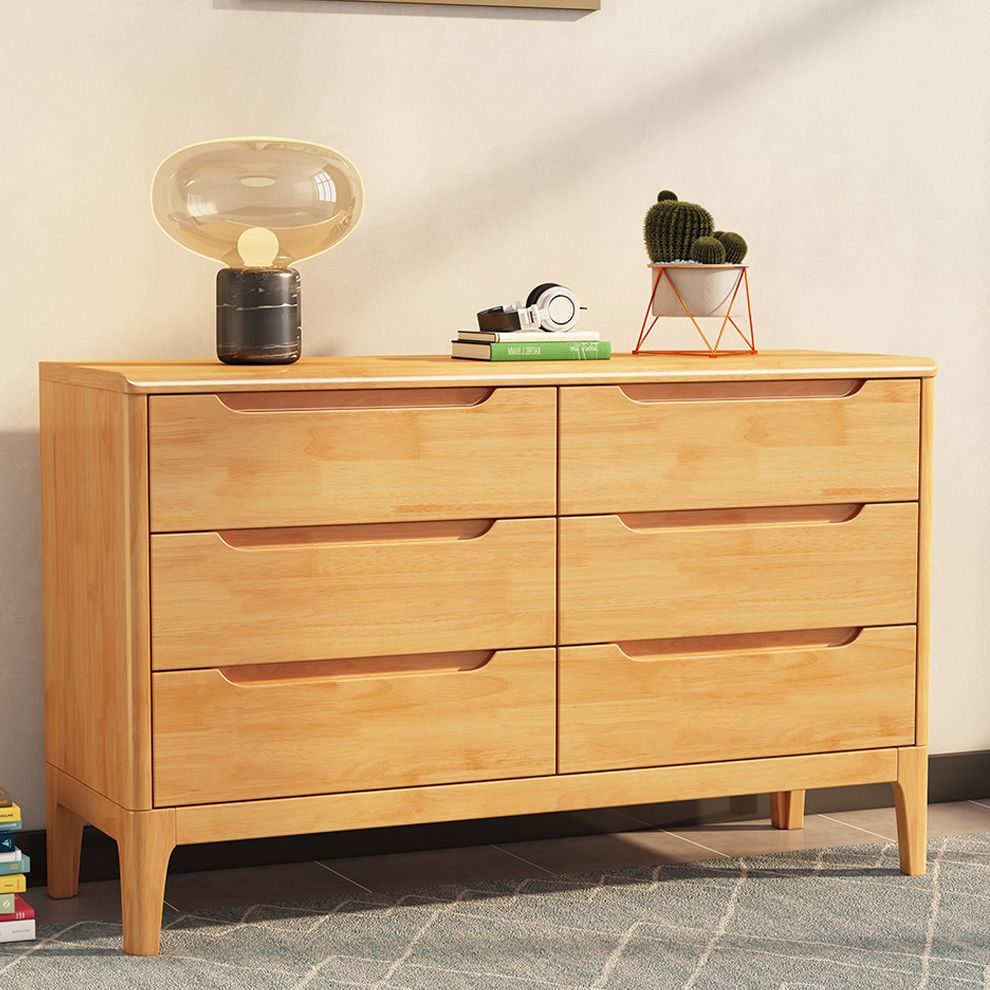 Rectangular Wood Chest Modern Style 5/6/7 - Drawer Accent Chest