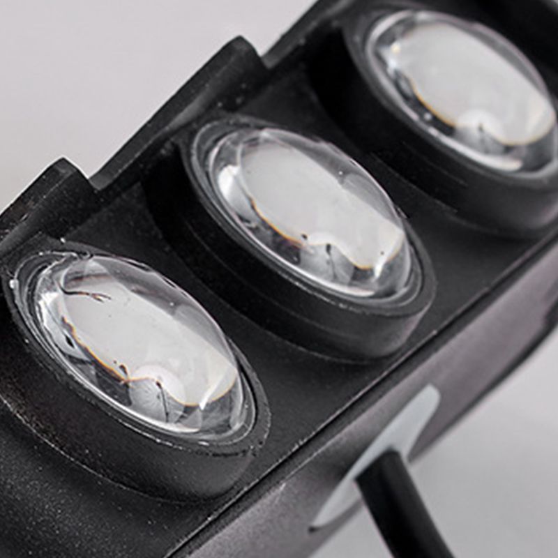 Illuminazione a parete diamanta in stile moderno lampada in metallo sconce per esterno