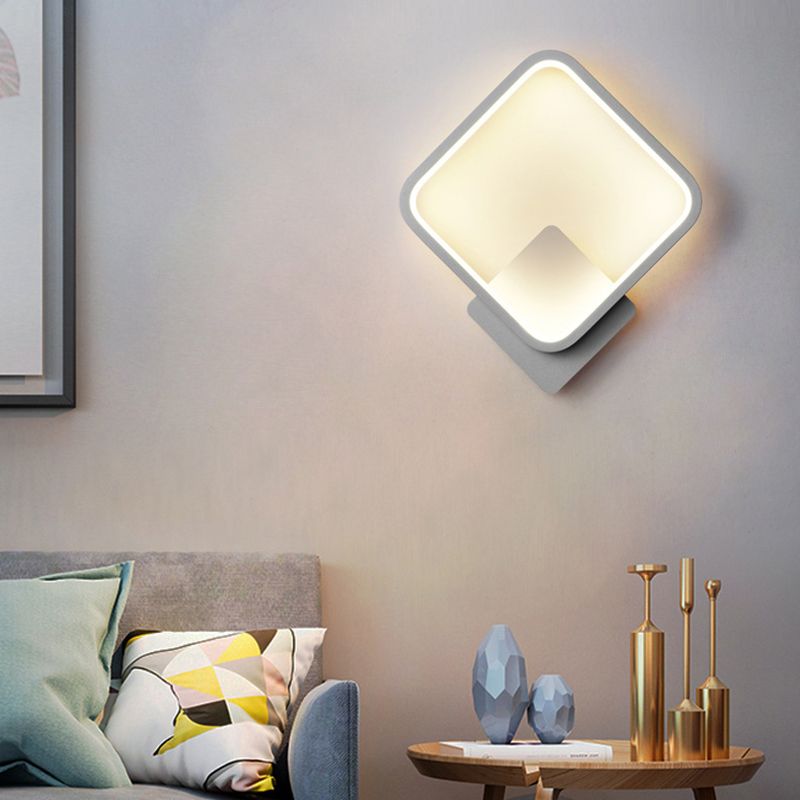 Nordic Metal Mur Light Geométric LED Murce Murce pour la chambre du salon