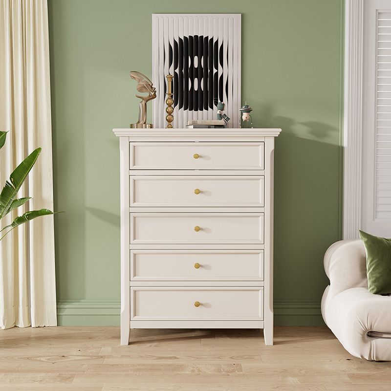 Wooden Dresser Classic Glam Storage Chest Dresser for Bedroom