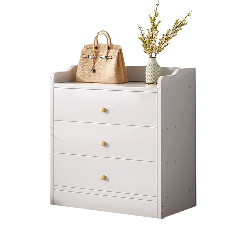 Contemporary Rectangle Manufactured Wood And Standard with Drawer Chest