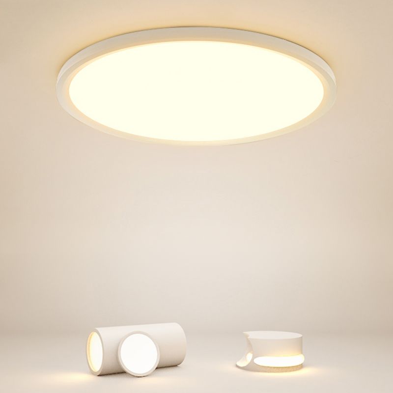 Aluminium Circular LED Ceiling Light in Modern Concise Style Acrylic Indoor Ceiling Fixture