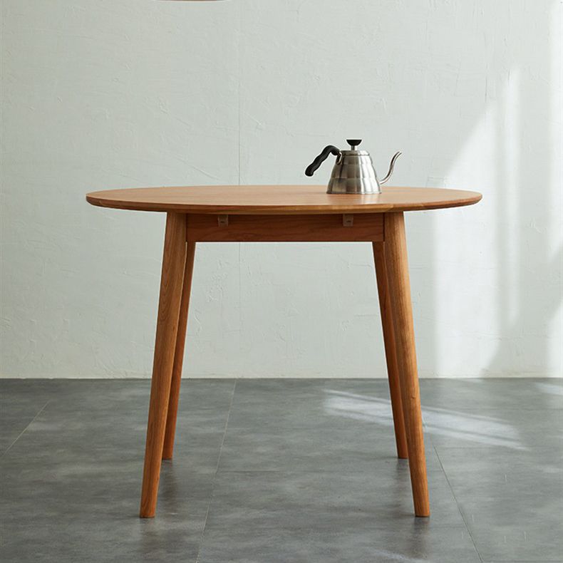 Dining Room Dinner Kitchen Table Round Solid Wood Dining Table
