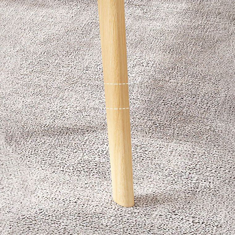 Minimalist Rectangle Shape Standard Dining Set MDF Kitchen Dining Set with 4 Legs Base