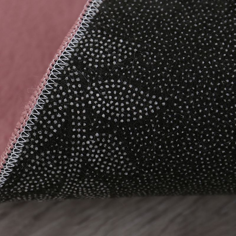Contemporary Indoor Rug Simple Plain Area Rug Polyster Washable Anti-Slip Rug for Home Decor