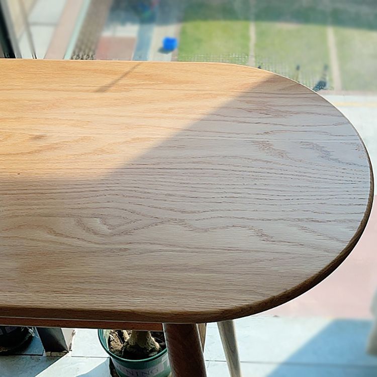 Contemporary Bar Height Pub Table Natural Oak Pub Height Dining Table