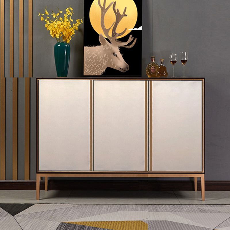 Engineered Wood Sideboard Table Contemporary Buffet Sideboard