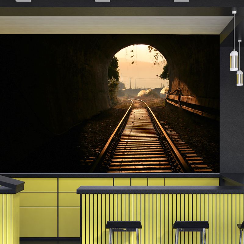 Full Size Wall Mural Decal 3D Art Illusion Mildew Resistant Wall Decor for Room