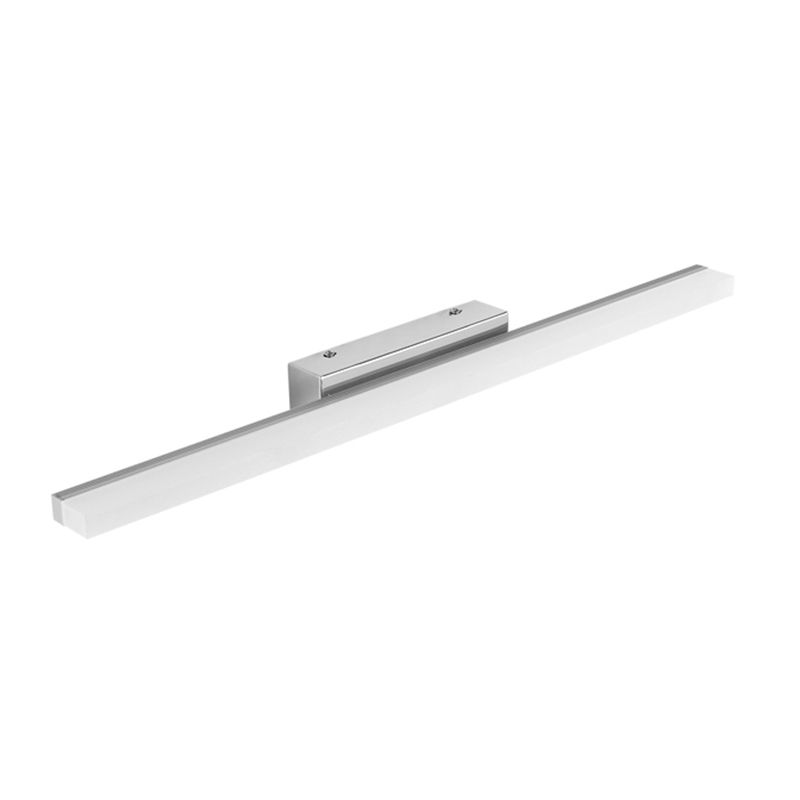 LED Vanity Light Contemporary Mirror Front Lighting with Acrylic Shade for Bathroom