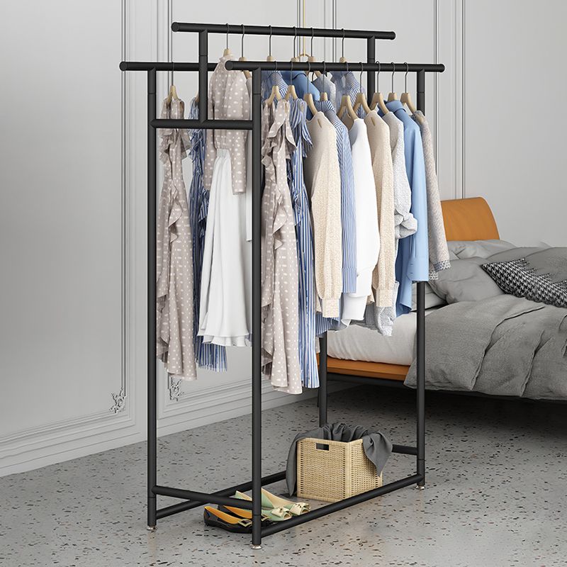 Glam Coat Hanger Metal Framed 3 Hanging Rails Entry Hall Tree