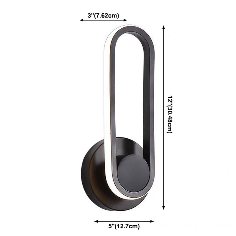 Einstellbare 1-Licht-geometrische Wandleuchter moderner Metallwandmontageleuchte