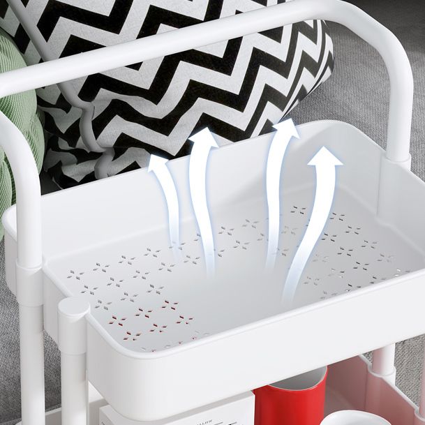 Industrielle vertikale Etagere -Bücherregal -Eisenrahmen -Kunststoffregal mit Zaubererrädern