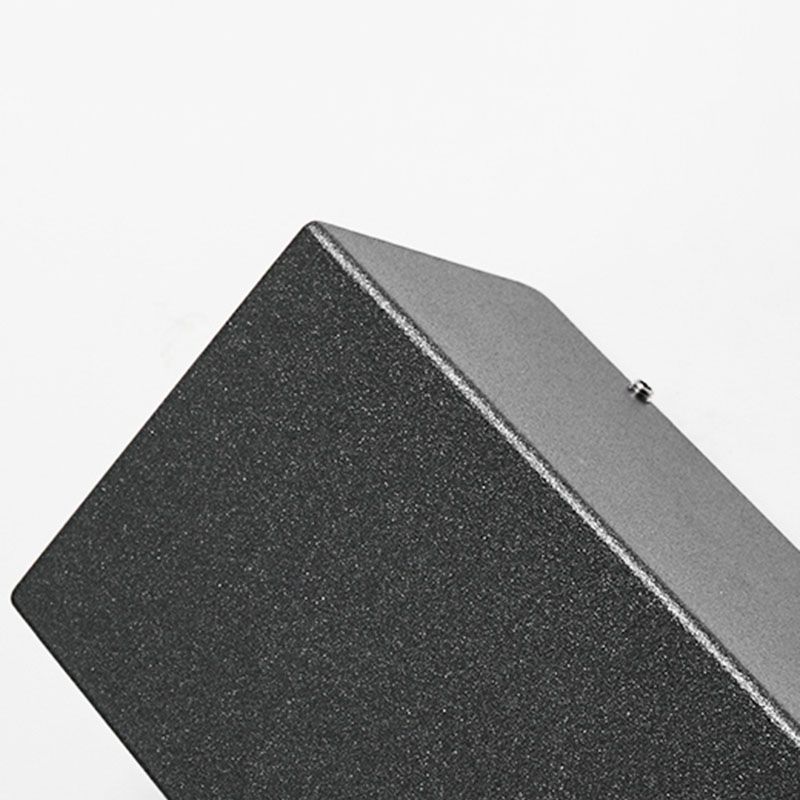 Minimalismo in alluminio esterno Sconcetto a 2 luci a 2 luci a parete montata