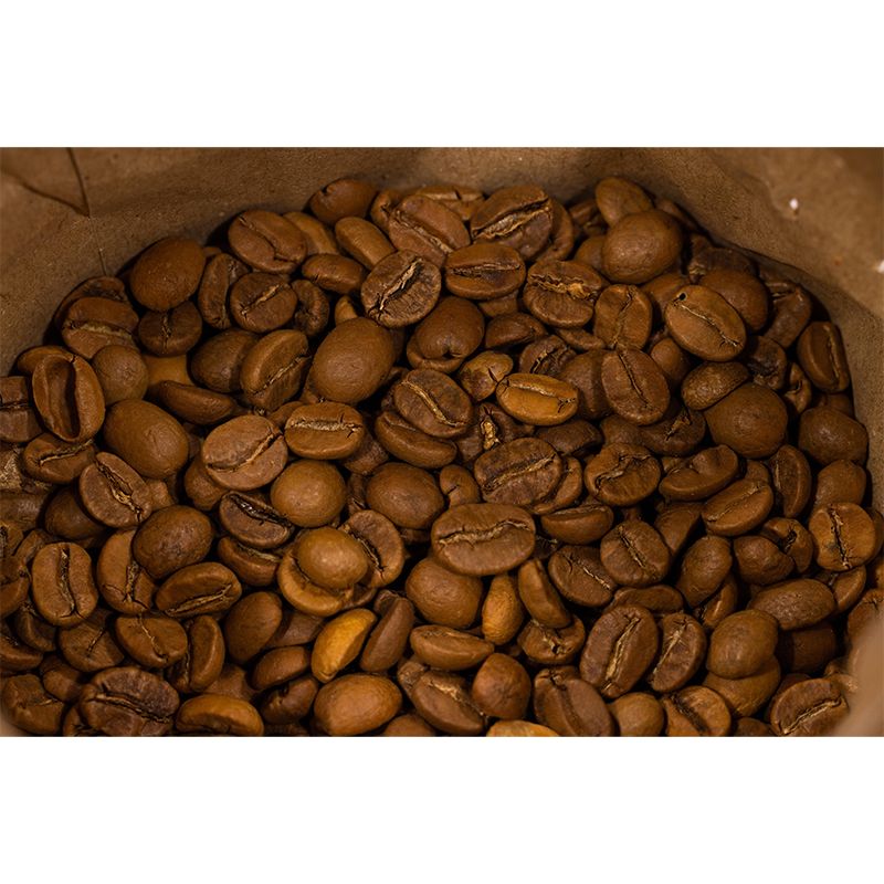 Customized Coffee Beans Mural Wallpaper for Restaurant Stain Resistant Wall Decor