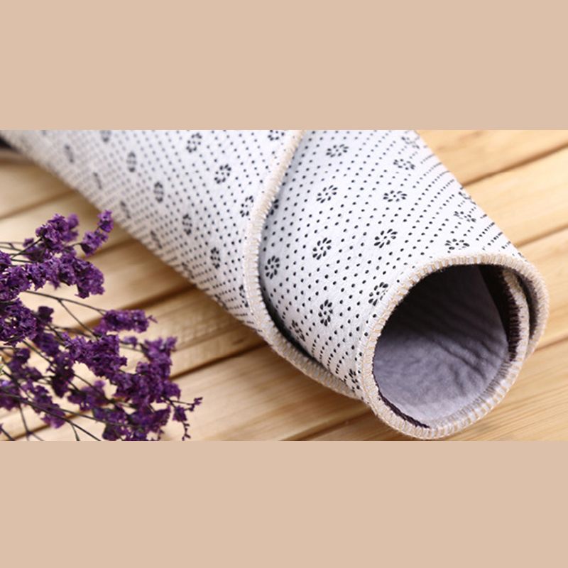 Yellow Modern Area Carpet Geometric Pattern Polyester Area Rug Stain Resistant Rug for Home Decor