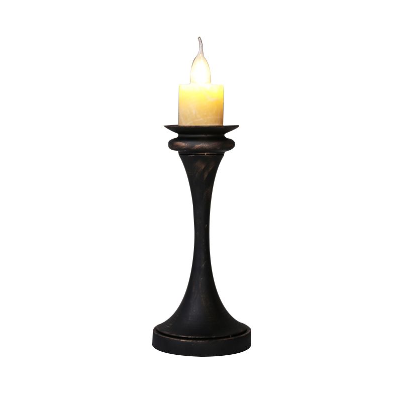 1 Light Desk Light Warehouse Style Candabra Marble Table Éclairage en laiton / bronze avec base de colonne en métal