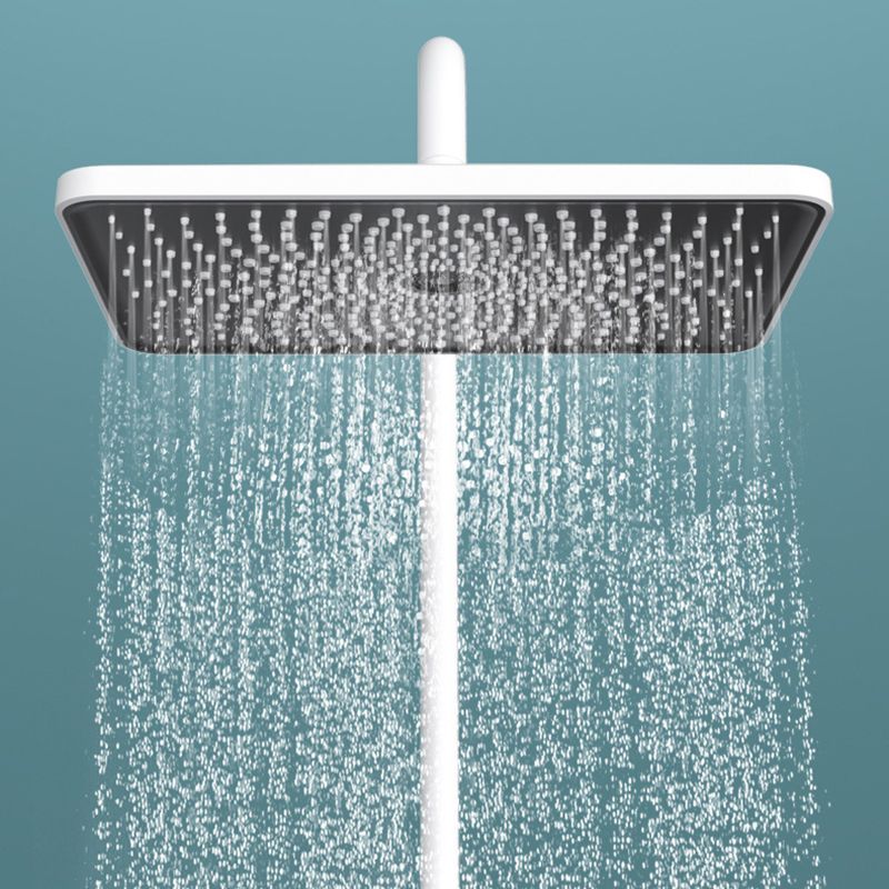 Contemporary Shower System Slide Bar Adjustable Shower Head Wall Mounted Shower Set