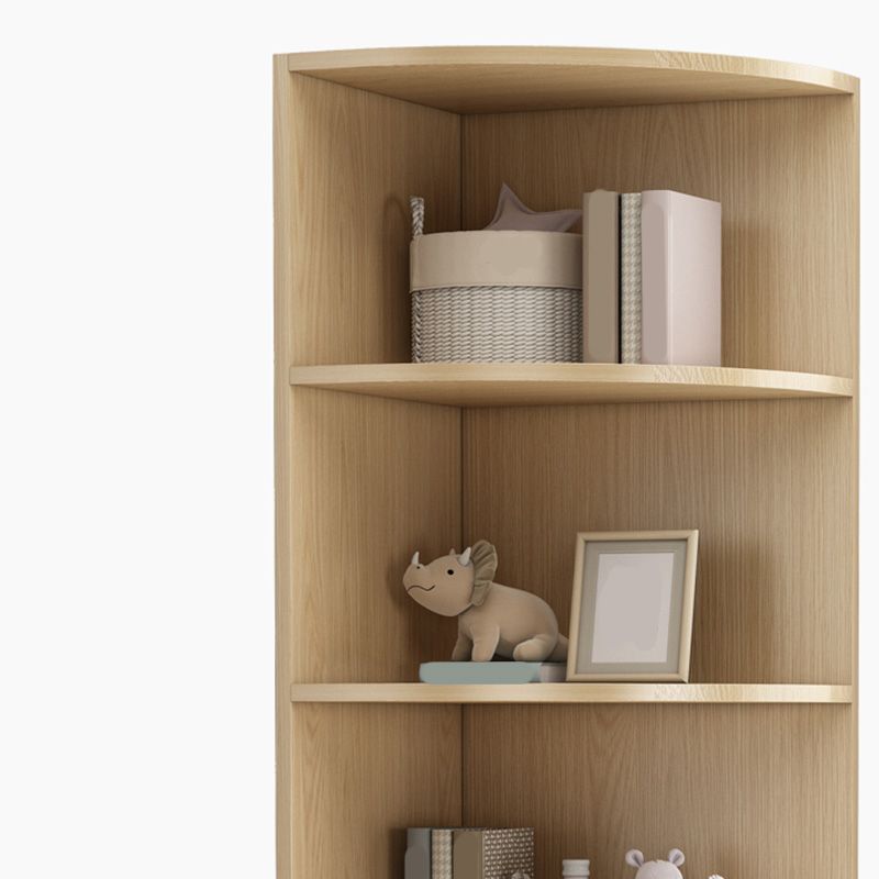 Contemporary Accent Cabinet with Drawers and 1 Wooden Door and Shelves