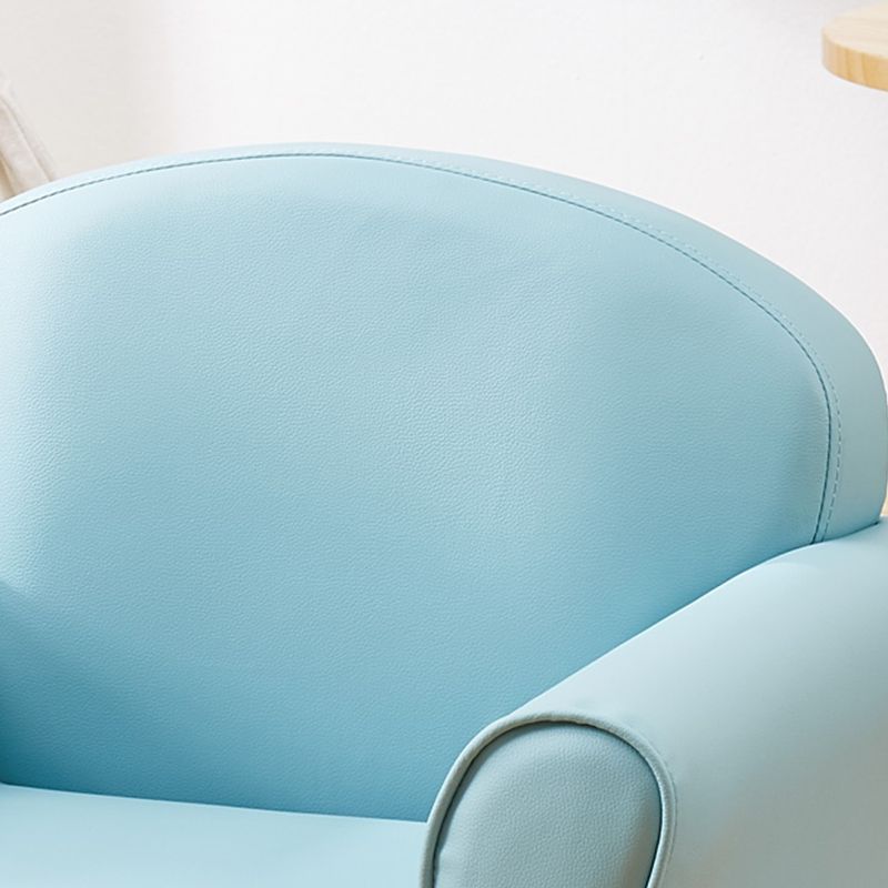 Contemporary Tight Back Standard Rolled Arm Settee Couch for Children