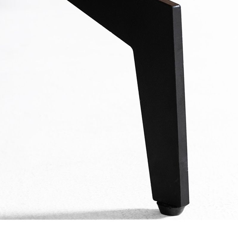 Braccio quadrato divano in pelle genuina e chaise marrone sezionale con cuscini di padella