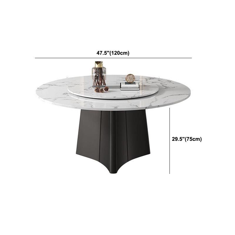 Modern Dining Set Stone 1/4/9 Pieces Dining Turntable Furniture for Home