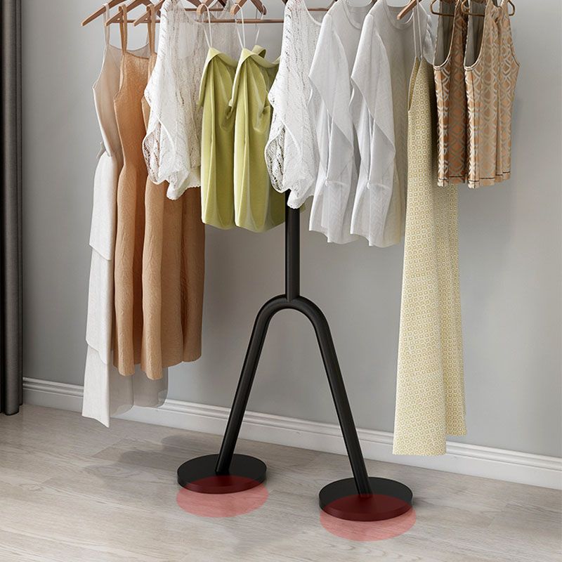 Glam Entryway Kit Metal Framed Hanging Rail Entry Hall Tree for Living Room