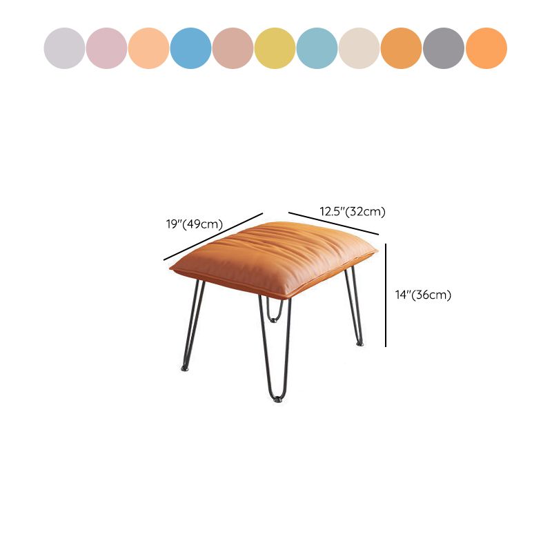 Modern Style Rocker Chair Metal Frame Dirt Resistant Spindle Upholstered Rocker Chair