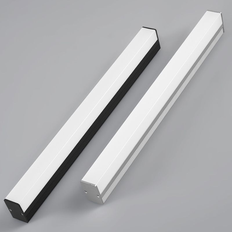 Modern Minimalist Style Rectangle Led Bathroom Vanity Light Fixtures Acrylic Vanity Sconce for Toilet