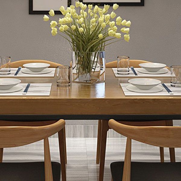 Industrial Home Dining Table Set 1/2/5 Pieces Solid Wood Dinette Set