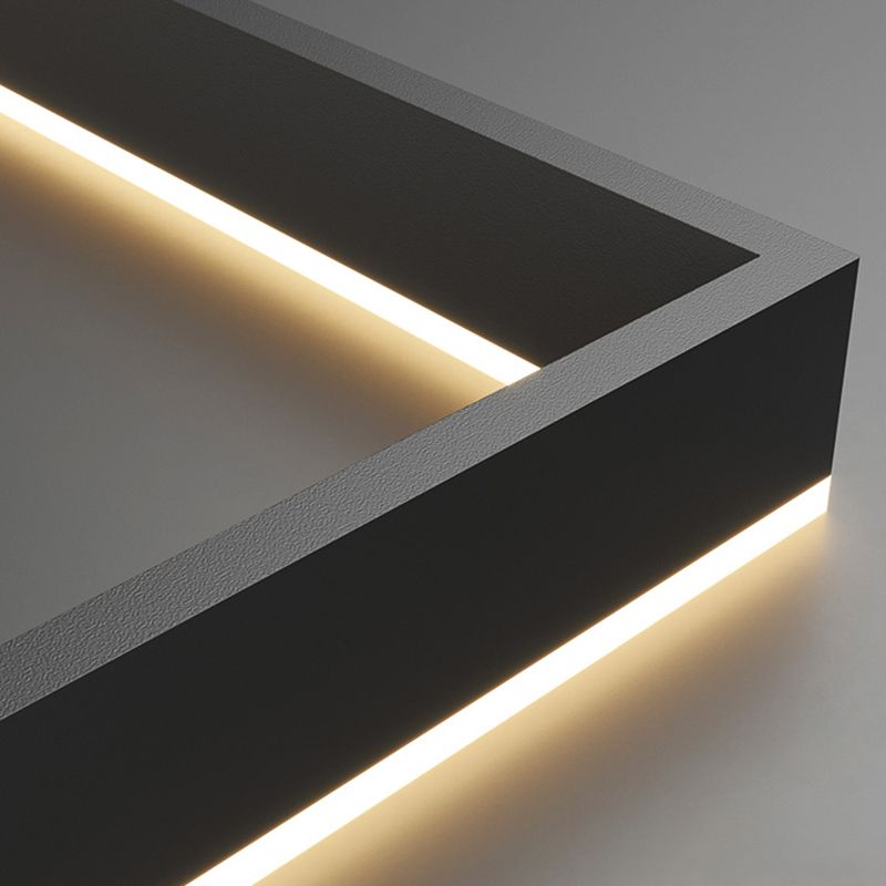 Contemporary LED Chandelier Light Fixtures Restaurant Metal Hanging Chandelier