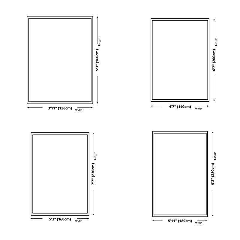 Dark Brown Modern Rug Polyester Color Piece Rug Washable Rug for Living Room